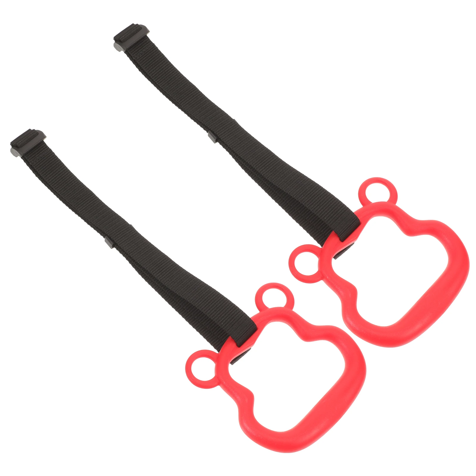 2Pcs Portable Gymnastics Rings Gym Pull-Up Equipment Hanging Rings Kids Workout Children'S Fitness Home Pull-Ups