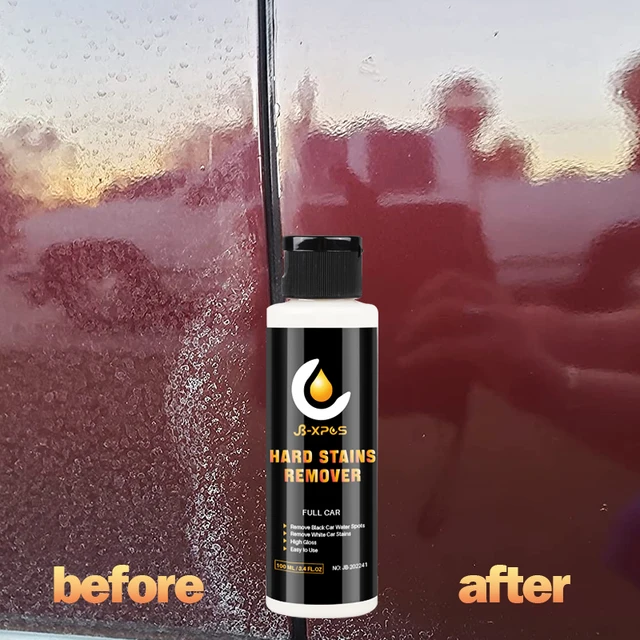 Water Spot Remover Hard Water Stain Remover For Cars Natural Shower Door  Cleaner Cleans Mirrors Windows Chrome Surfaces RVs And - AliExpress