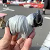 Natural Taichi Stone Scottish Highland Cow Crystal Energy Ornament Quartz Animal Children Gift Or Used For Home Decoration 2