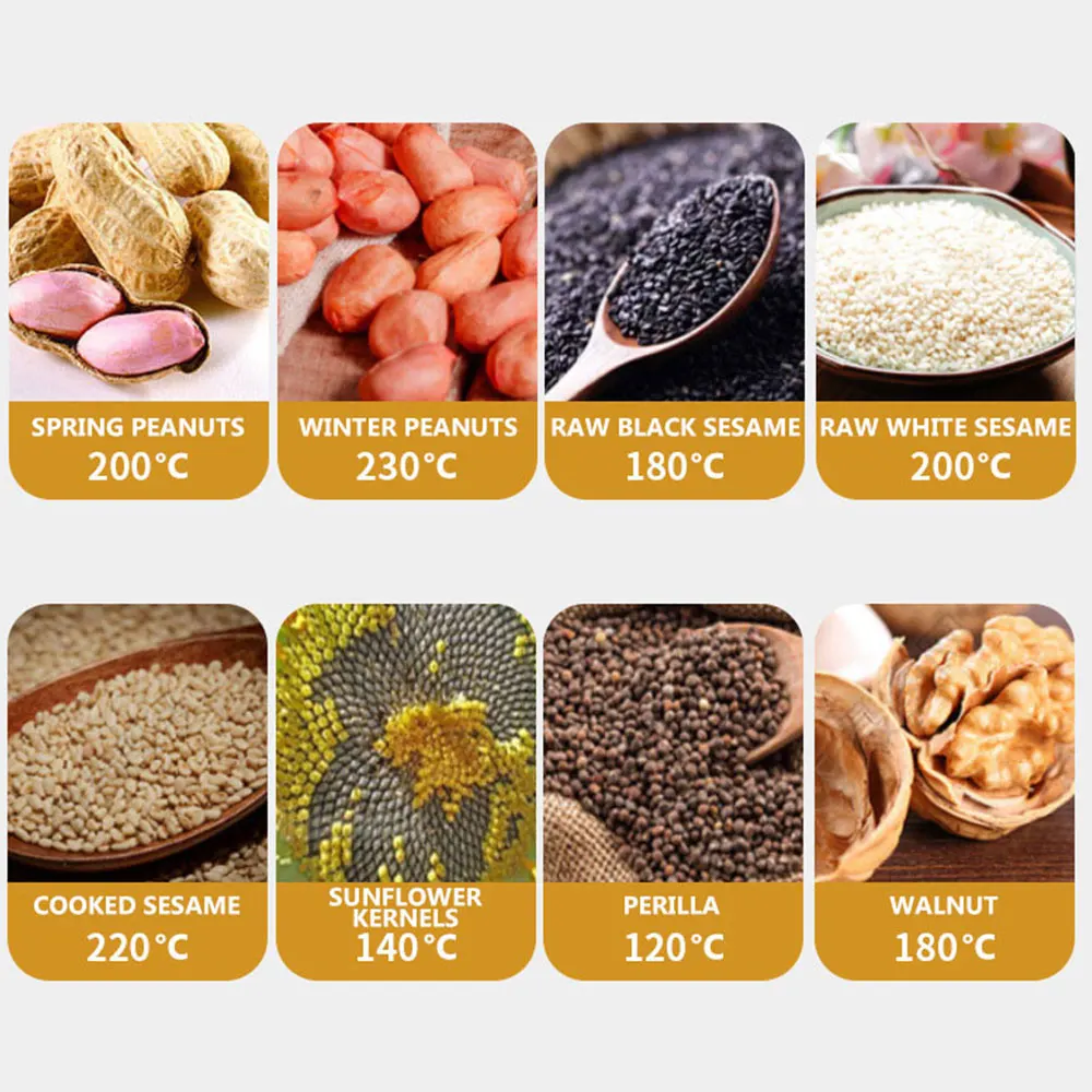 Household Small Oil Extractor Press Machine Oil Press Intelligent Peanuts Hot and Cold Oil Presser mini oil making machine 4