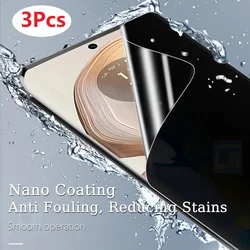 Premium Privacy Hydrogel Screen Protector Film - 3 Pack - 3Pcs (For Edge 20 Pro)