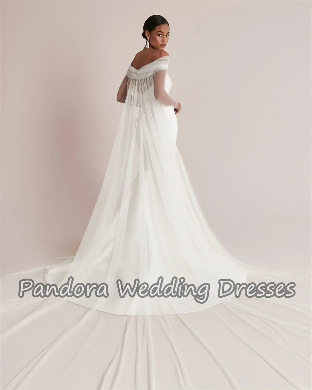 Рисунок 2 - Женское атласное платье-Русалка Pandora