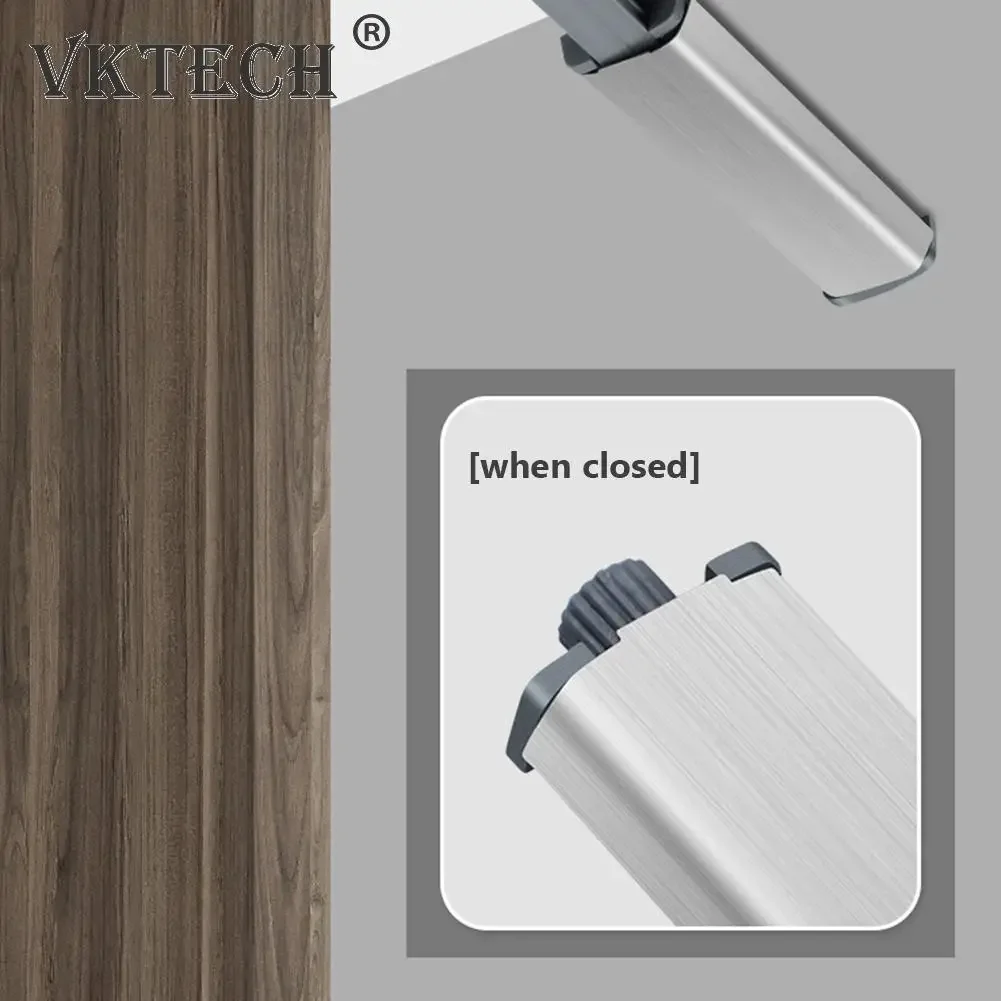 Magnetic Cabinet Catches Door Stopper Cabinet Catches Stainless Steel Push To Open Touch Damper Soft Quiet Closer 10pcs