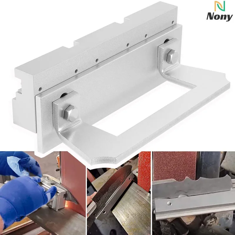 Magnetic Bevel Jig for Grinding and Sharpening Metal Knife Making