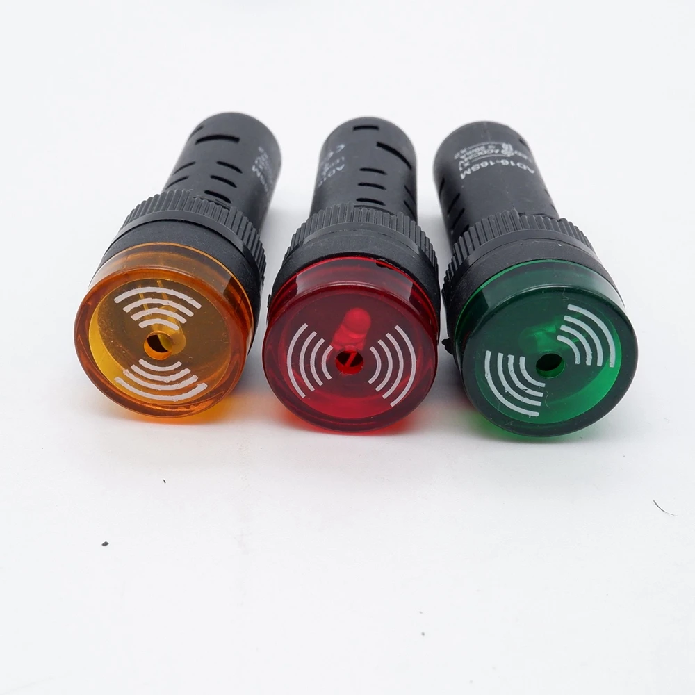 接近表示器　即点灯 ブザー-点滅信号ライト、アラームインジケーター、断続的な音、緑