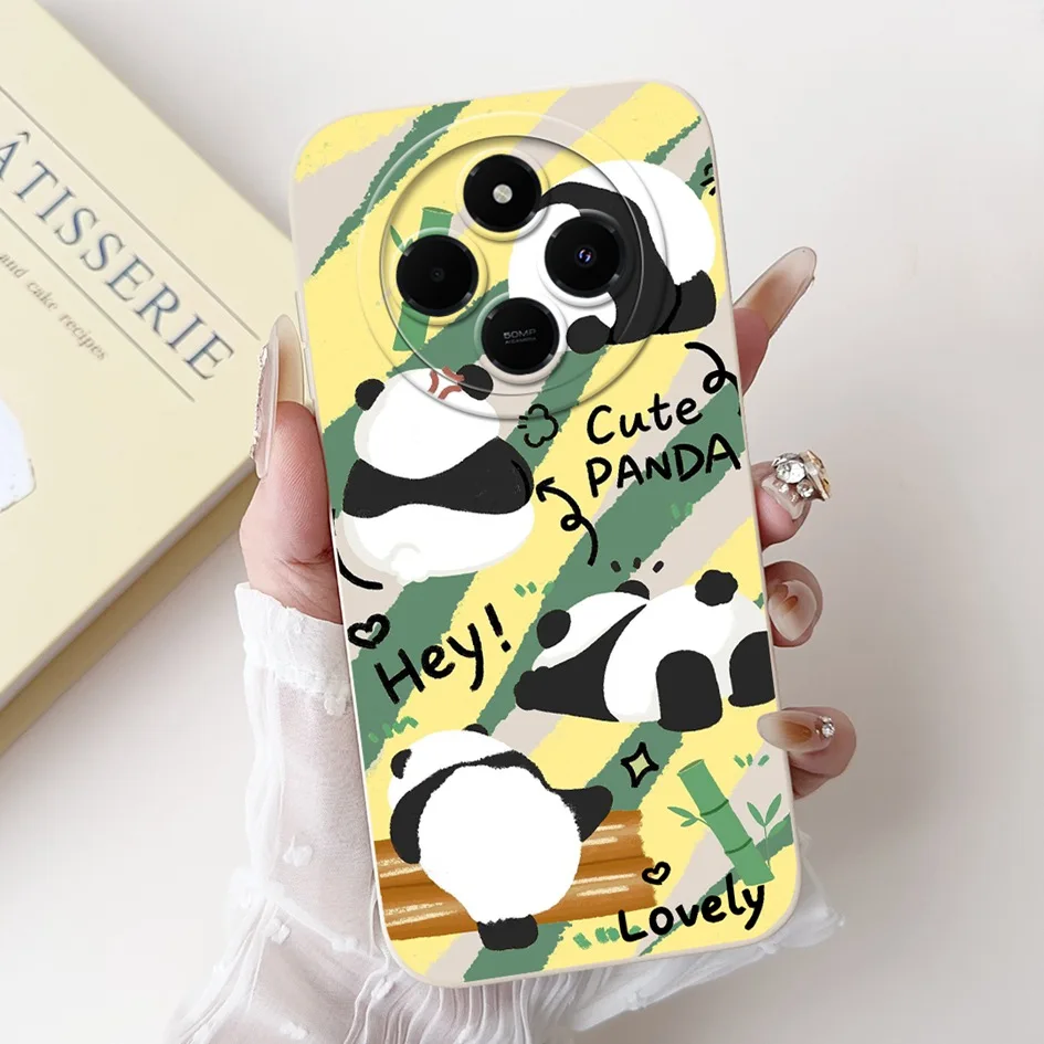 Lovely Panda Dinosaur Shockproof Silicone Soft TPU Back Cover Case