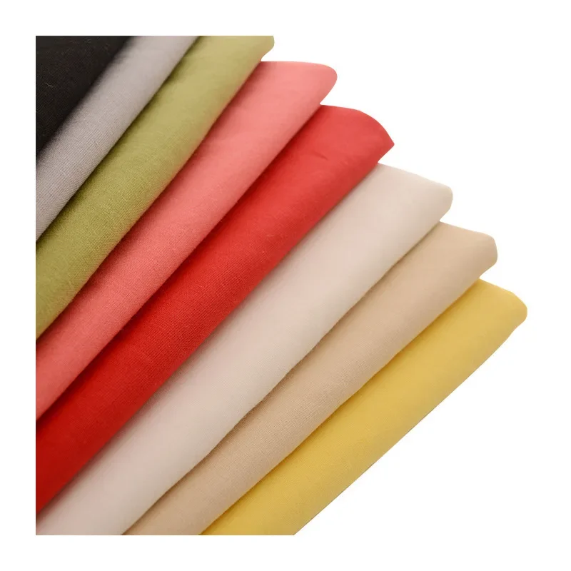 Pure Cotton Faced Fabric Shirt Inner Lining Bedding Coverall Combed Cotton Plain Weave Clothing Accessories from Mainland China