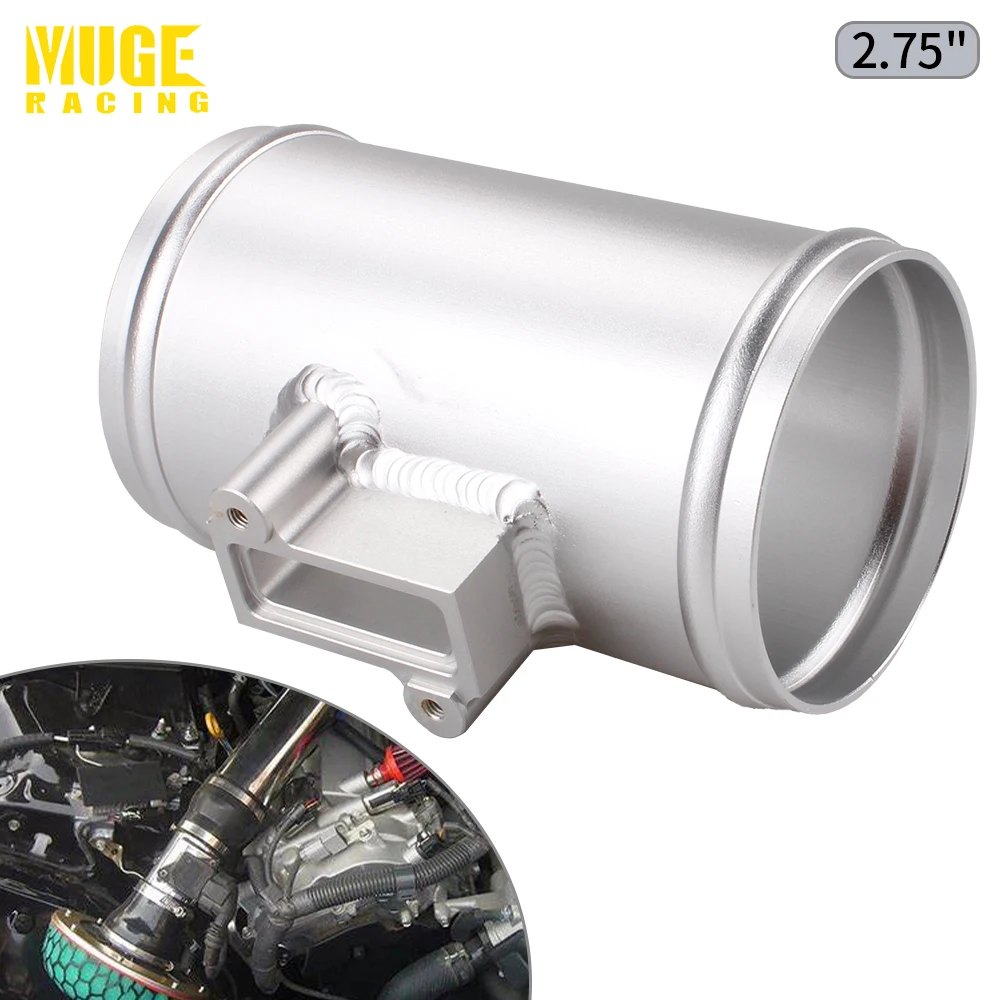 Air Flow Sensor 63/70/76mm Car Air Flow Sensor Mount Air Intake Meter Base For VW Nissan Honda Civic Ford MAF Intake Meter Adapter MAF006