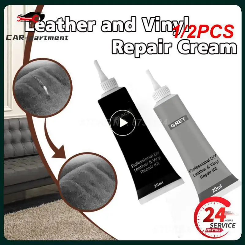 

1/2PCS 20ml Advanced Leather Repair Gel Leather Complementary Color Repair Paste Car Repair Cream Agent Car Accessries