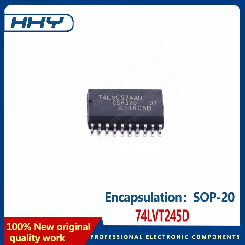 10pcs 74LVC574AD,118 package SOP-20 trigger chip