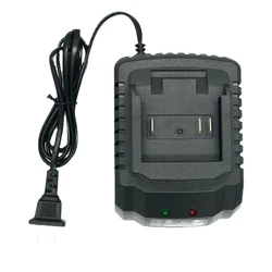 Compact Lithium Battery Charger, Enhanced Design, EU/US Plug Version - US (For Makita 18V 21V)