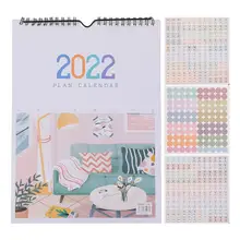 

2022 Custom Creative Wall-Mounted Calendar Daily Monthly Annual Schedule Learning Planner Flipping Hanging Wall Deco Calendar