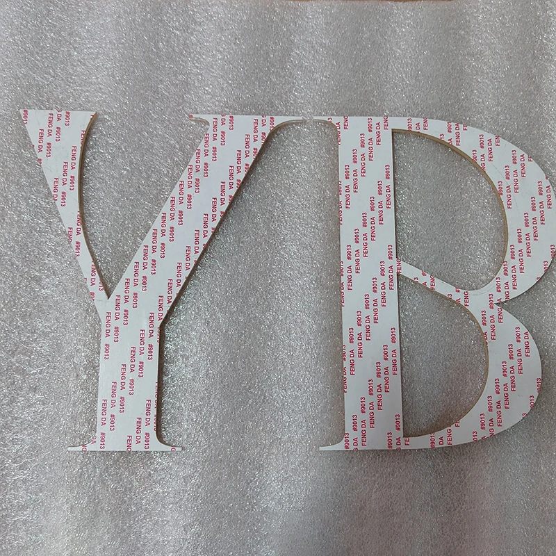 Customized 3D Acrylic Sign Letters Numbers for Wall Business Logo Office Backdrop Decoration Company Advertising Signage 6