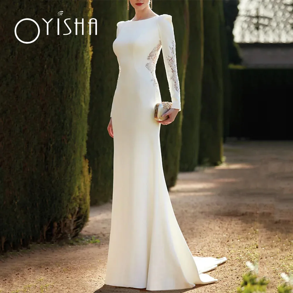 Элегантное свадебное платье OYISHA