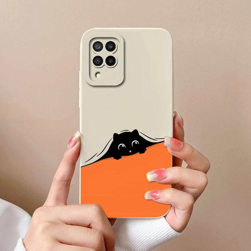 Cute Creative Style Soft Liquid Silicone Shockproof Anti-Slip Phone Case