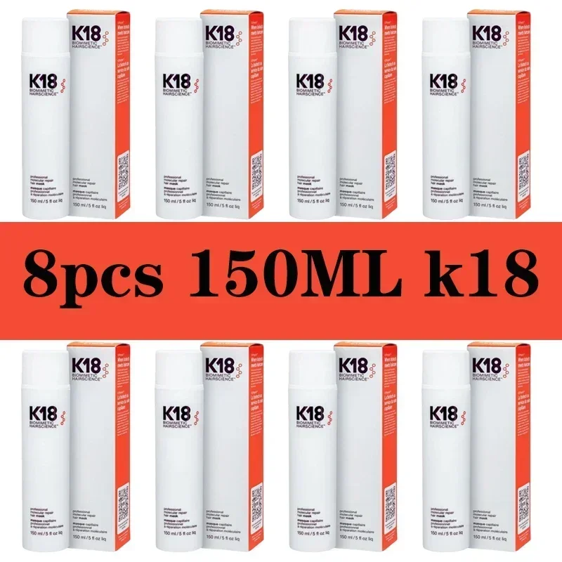 150ML K18 Original Hair Treatment Leave-In Hair Mask Repair Dry Damaged 4 Minutes Reverse Damage Moisturize