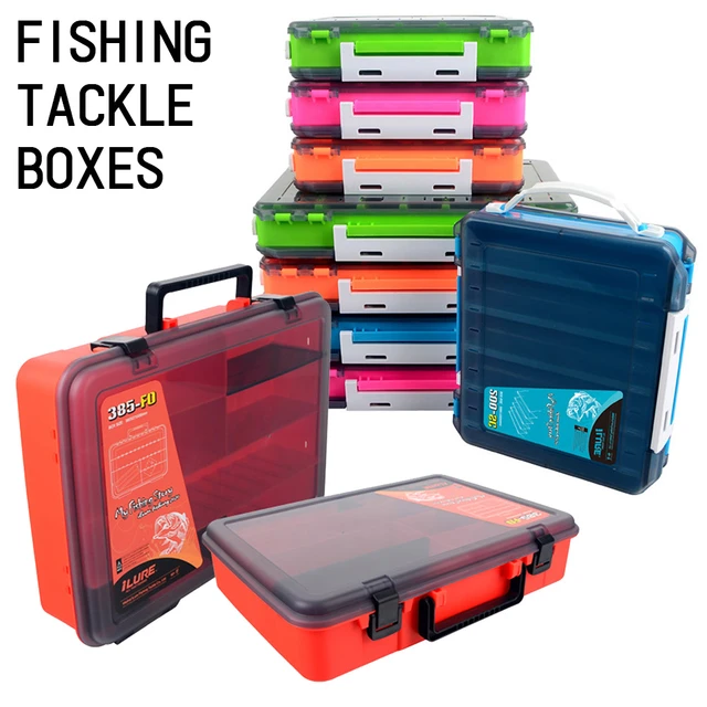 Portable Fishing Tackle Box Large Capacity Fishing Storage Box Carp Fishing  Equipment Waterproof Fishing lure Box fishing tools - AliExpress