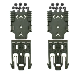 Quick Locking System Kit - Gun Holster Adapter Accessories (2 - Pack) (Green)