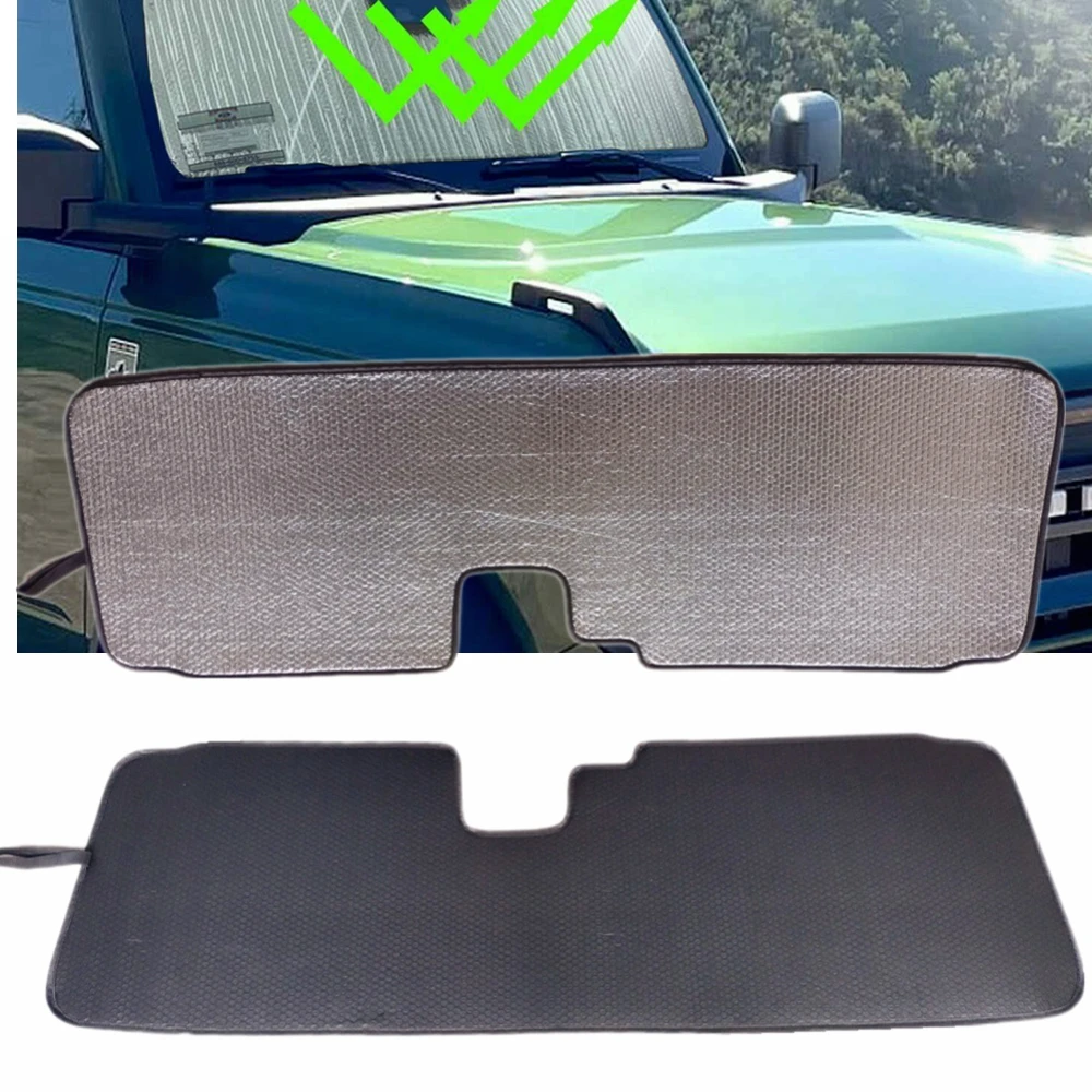 Car Front Windshield Sunshade Cover Insulation Sun Visor Pad car sunshade windshield sunshade windshield sun shade For Ford Bronco