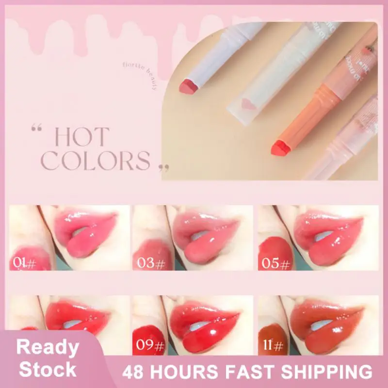 

Lip Tint Pen Crystal Jelly Lip. Heart Lipstick Pen 13 Colors Lips Makeup Flower Lip Gloss Delicate Lipstick Pencil