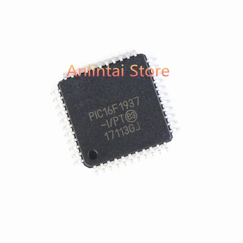 

5PCS PIC16F1937-I/PT PIC16F1937 TQFP-44 IC MCU 8BIT 14KB FLASH 44TQFP