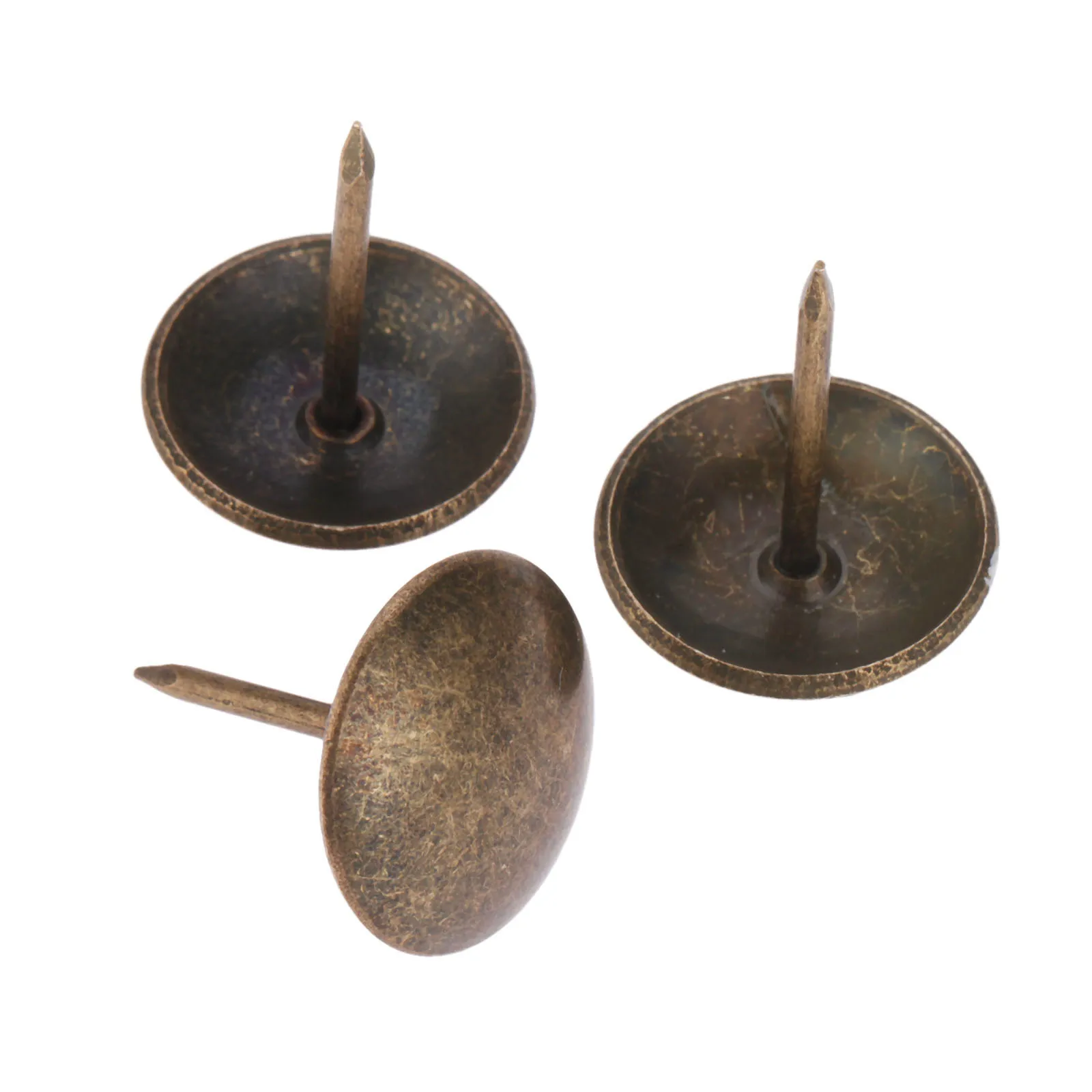10pcs Antique Bronze Upholstery Nails Tack Stud Pushpin Decor Furniture Hardware Sofa Jewelry Box Door 20*25mm