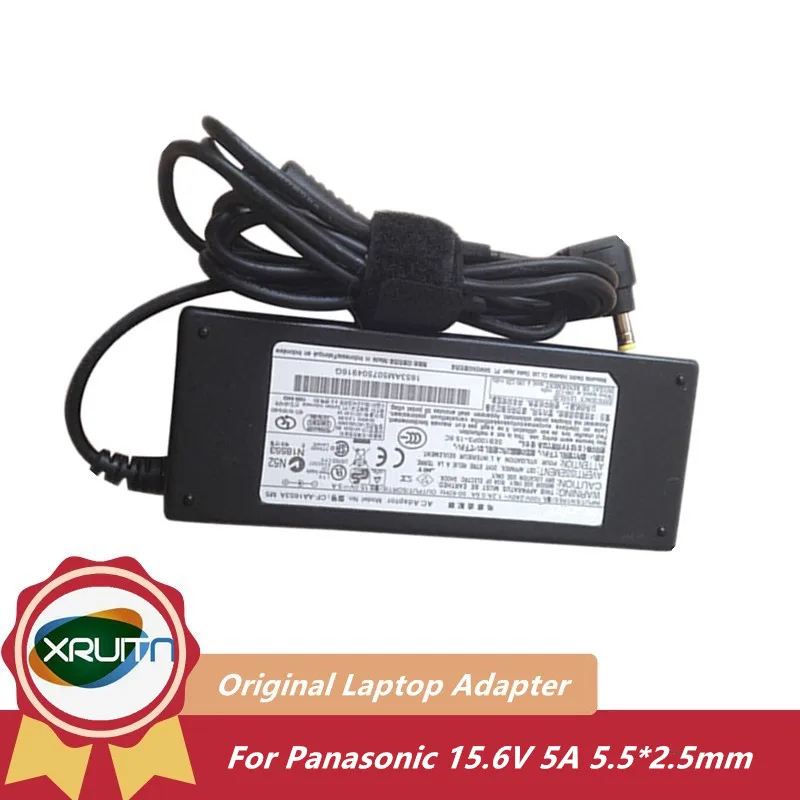 

For Panasonic Toughbook CF-29/52/30/34/51/19/18 Laptop AC Power Adapter Adaptor Charger CF-AA1653A 78W 15.6V 5A 5.5*2.5mm