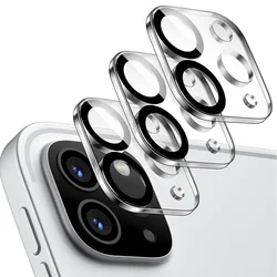 Enhanced Tablet Camera Lens Protector with HD Clear Tempered Glass Cover - 3PCS Set for iPad Pro11 2022 2020