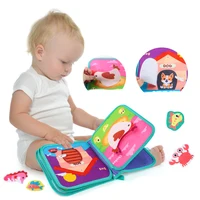 Montessori Books Baby Toys 0 6 12 Months Infant Toddler Activity Sensory Book 1 to 2 Years Kids Educational Toys Busy Quiet Book 1