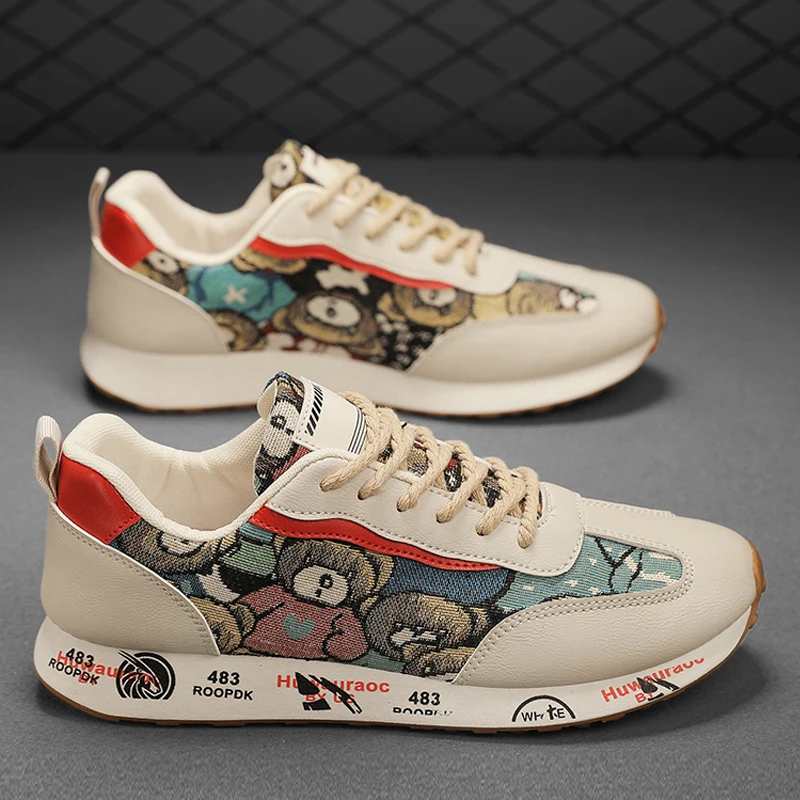 Forrest Gump-Zapatillas deportivas con cordones para hombre, Zapatos de Skate informales para exteriores, de moda, de verano - Imagen 4