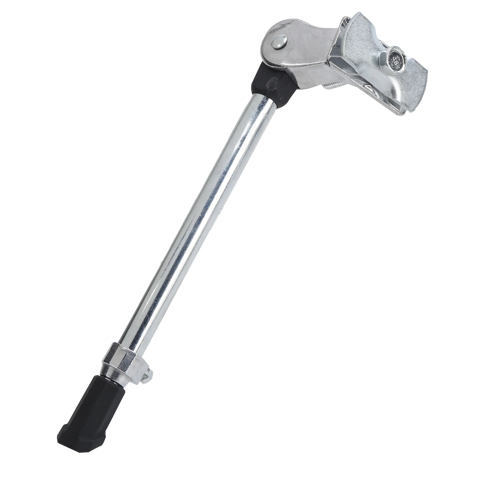 Adjustable Aluminum Alloy Bike Kickstand with Rubber Grip - 25kg Load Capacity