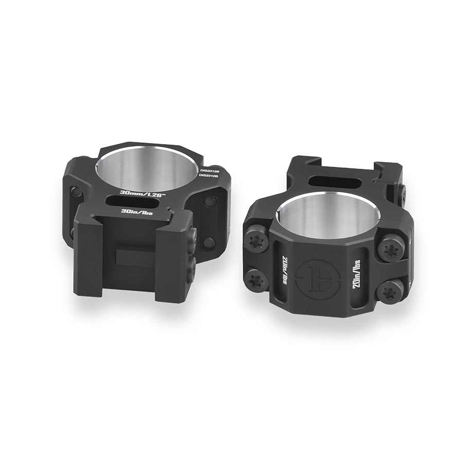 Discovery 30mm Scope Ring Rings for Picatinny Rail Cnc 7075 Aviation Aluminum Hunting Acessories Mounting Ring for Outdoor