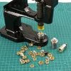 Hand Press with Button Dies Kit for Snap Fasteners Jeans/Magnetic Buttons Leathercraft Clothing Bags Jeans Sewing Accessories 2