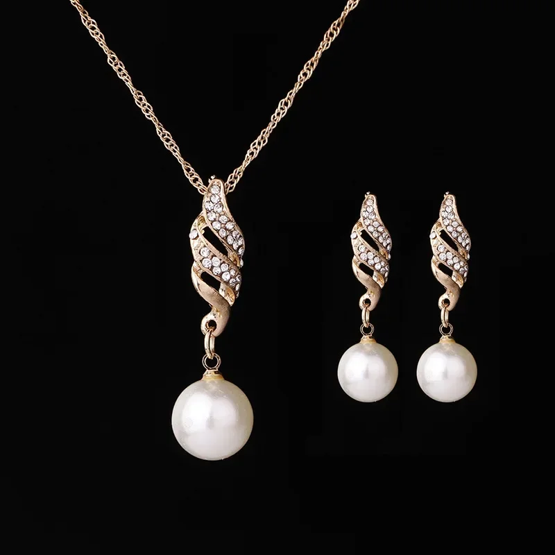 Jewelry Sets Delysia King 3pcs/set Necklace and Earrings for Wedding Banquet