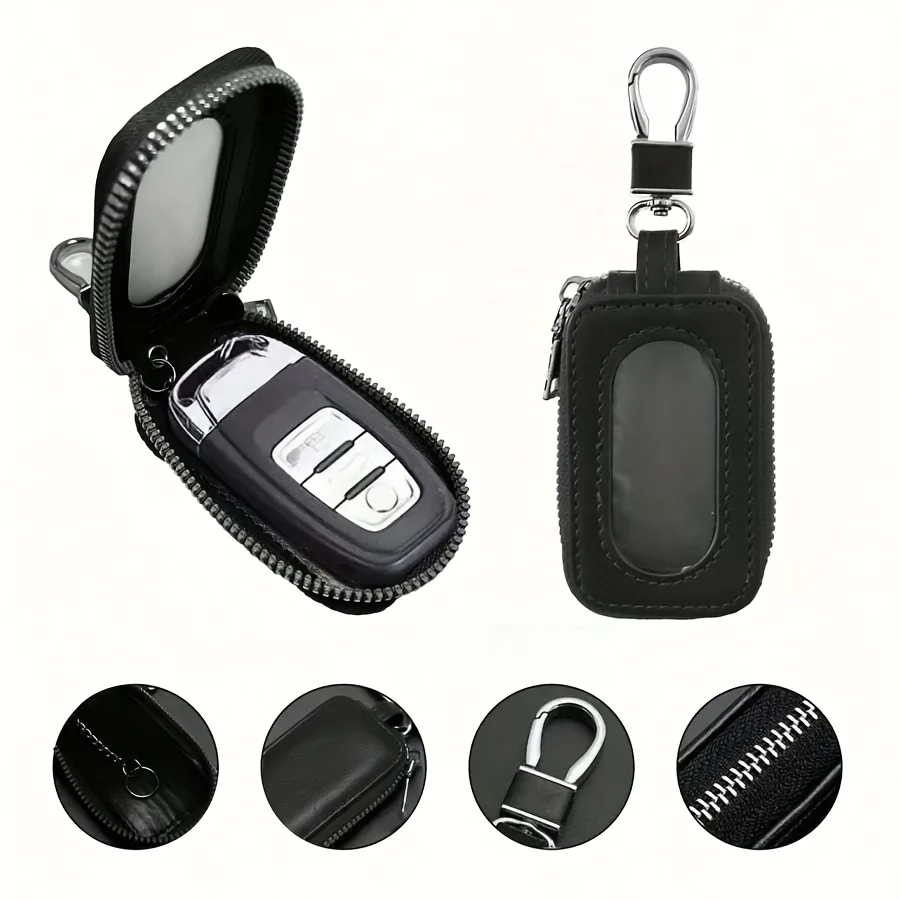 Premium PU Leather Key Holder Pouch
