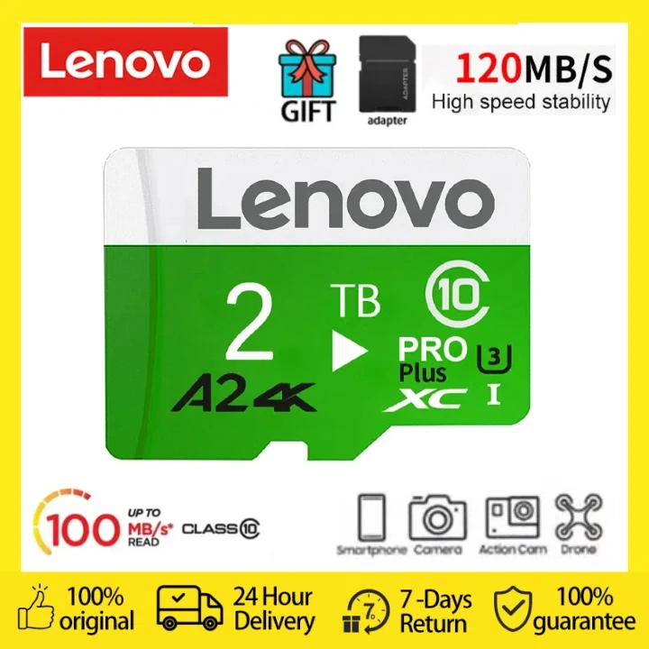 

Lenovo карта памяти, класс 10, 8 ГБ, 16 ГБ, 32 ГБ, 512 ГБ