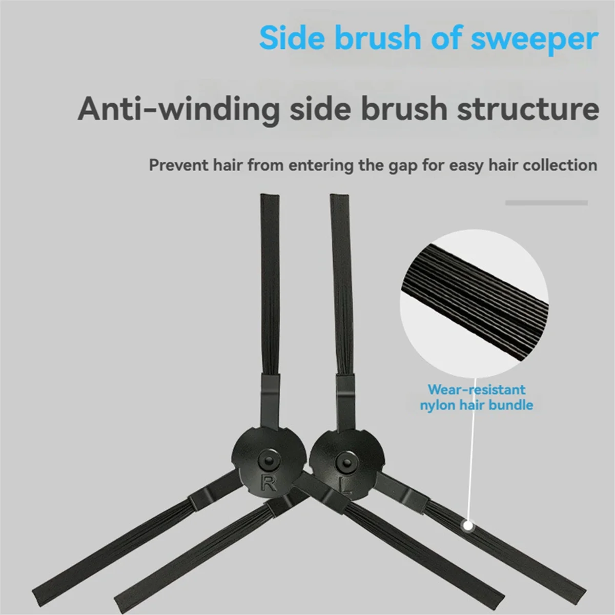FZFZ For V9 / V9 Pro / G9 G9 Pro Replacement Parts Side Brush Mop Cloth Accessories Consumables