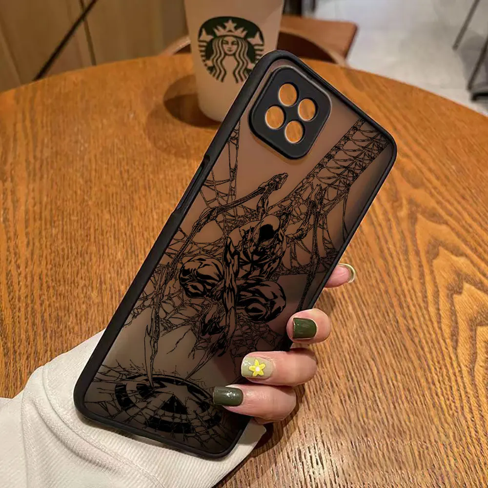 thumbnail image 1 of Funda mate para OPPO A97 A96 A95 A94 A93 A92 A92S A78 A74 A73 A72 A57 A55 A54 A53 A17 4G 5G Funda Marvel Spider-Man Comics, 1 of 5
