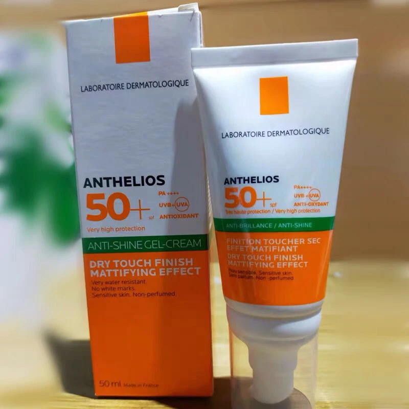 Original Anthelios SPF50+ Face and Body Sunscreen Gentle and Non-irritating Oil-Control Invisible Lightweight Texture 50ml