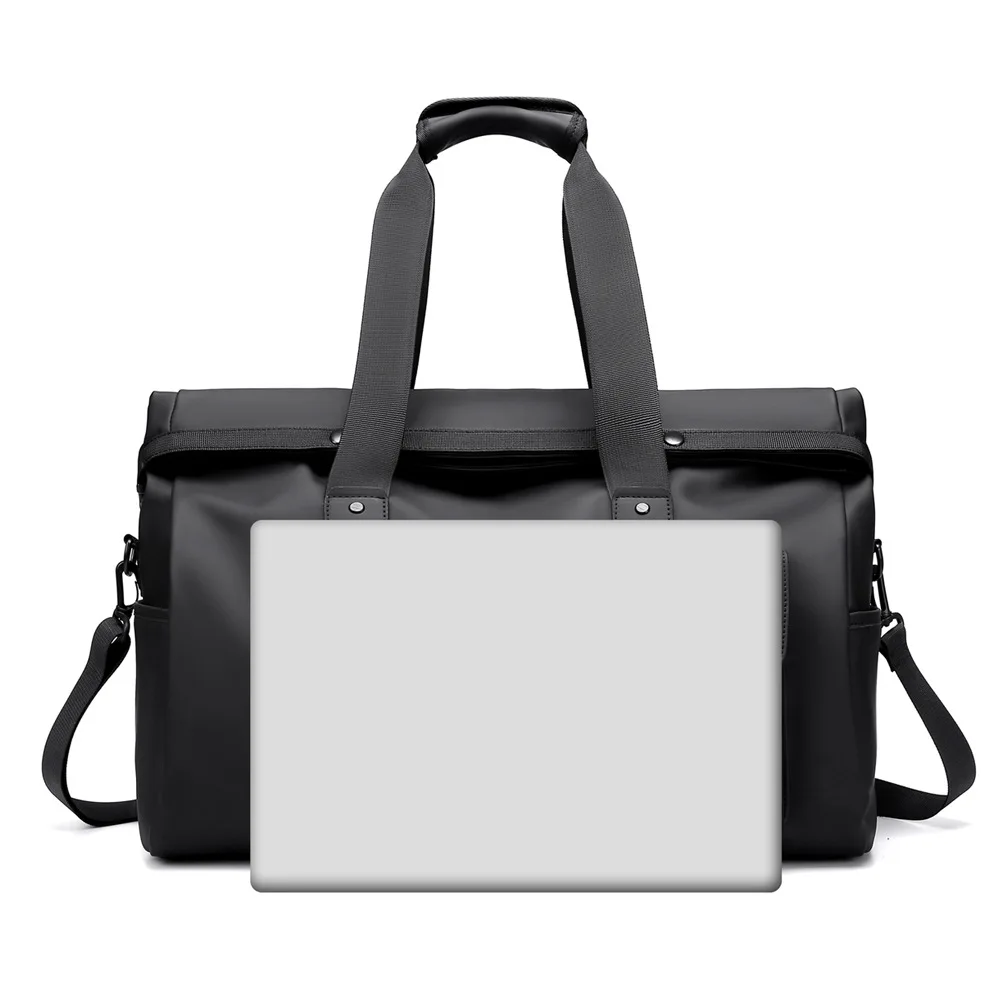 Business Travel Bag, Trendy Casual Bag, Waterproof Handbag, Large-Capacity Sports Bag, Dry and Wet Separation Gym Bag, Unisex Shoulder Crossbody Bag