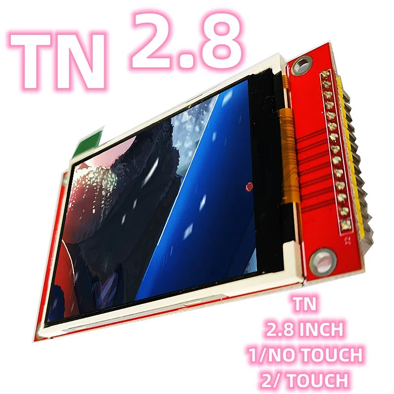 รูปสินค้า จอแสดงผล 2.8 นิ้ว Esp32 ILI9341 สีแดง 4 สาย SPI