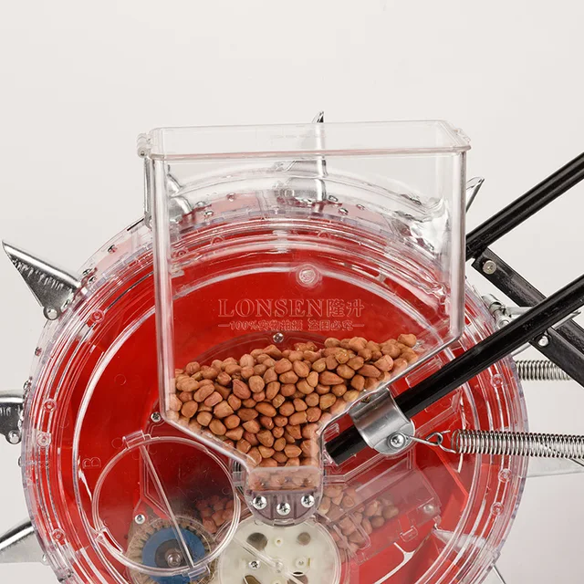 Növényi Mag Disseminatos Kézi Push Pamut Szójabab Földimogyoró És Kukorica Kézzel Szállított Vetőmag Henger Rotációs Precíziós Ültetvény - Image 4