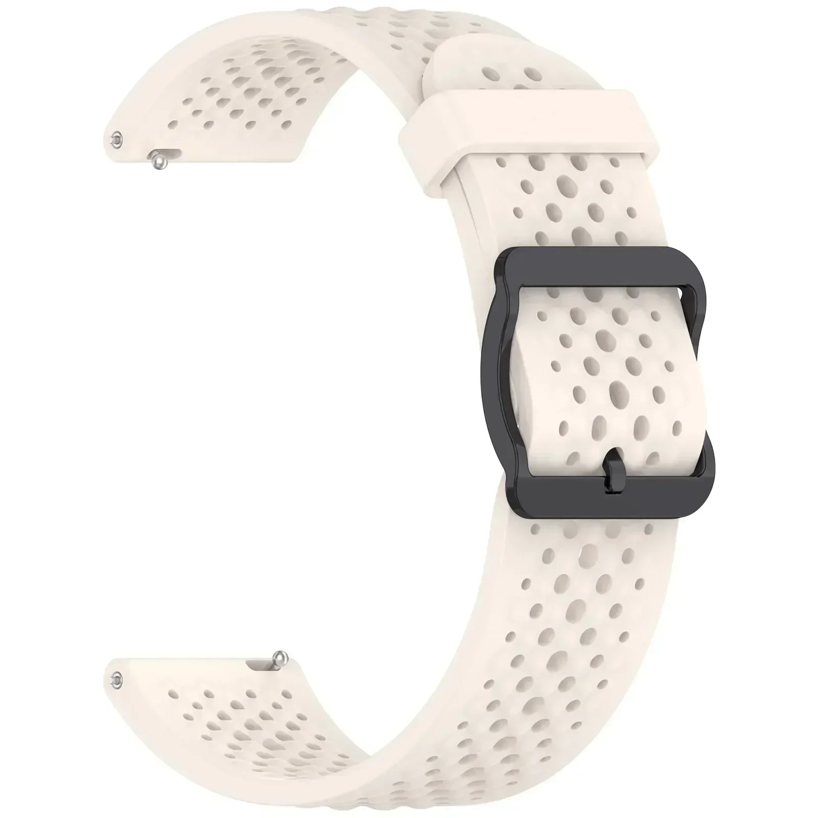 Breathable Silicone Strap for Smartwatch - 22mm Sport Band Accessory