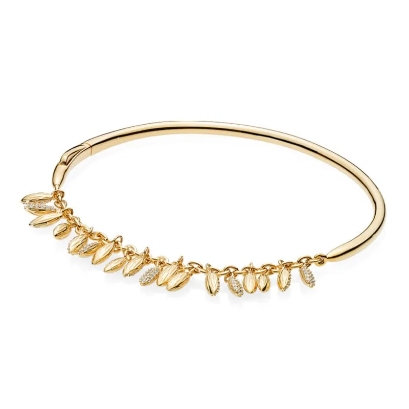 

Original Moments Limited Edition Floating Grains Bracelet Bangle Fit Women 925 Sterling Silver Bead Charm Fashion Jewelry