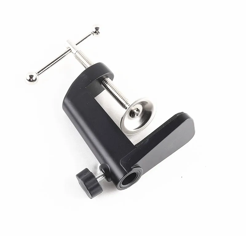 Staffa Montaggio Per Lampada Da Tavolo - Morsetto A C Con Base Metallica Regolabile - Foto 9