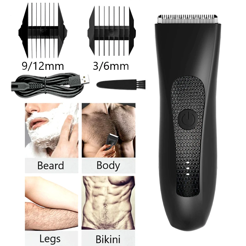 

Professional Hair Clipper Rechargeable Beard Trimmer Hair Cutting Machine Electric Shaver For Body Hair Shaving Safety Razor
