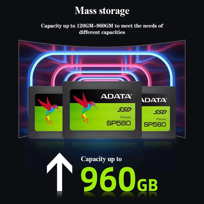 ADATA SSD vnitřní celistvý konstatovat pohon SP580 120GB 240GB 480GB 960GB 2.5 palec ssds SATA III HDD těžko kotouč pro notebook ploše PC