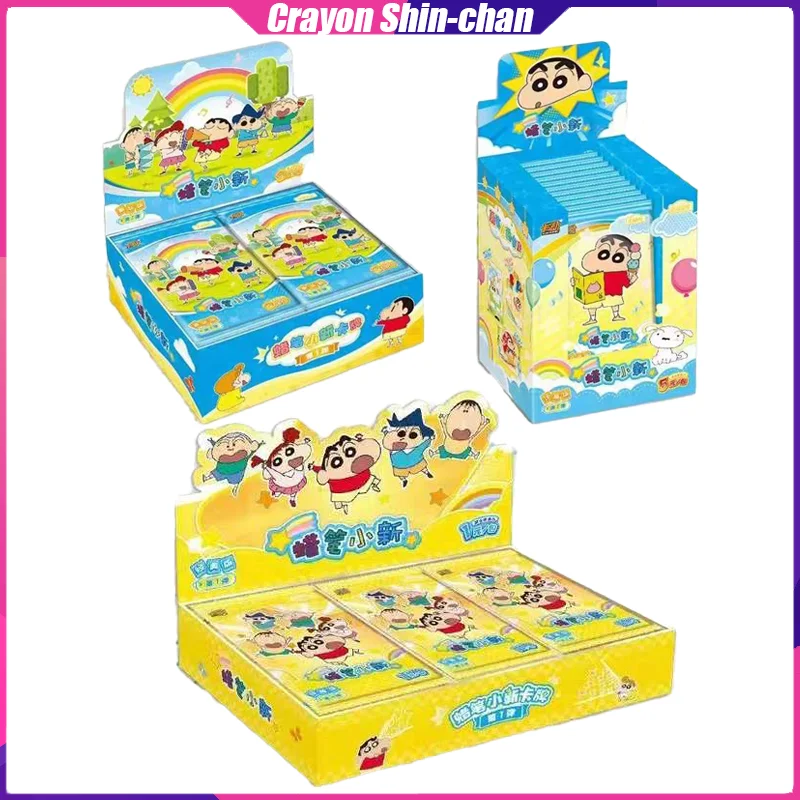 

Crayon Shin-chan Cards KADONG VOL.1 Series Anime Collection Cards Board Games Toys Mistery Box Birthday Gifts for Boys and Girls