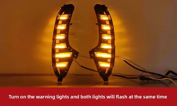 For MG7 2023 2024 Daytime Running Lights Modification Daytime Driving Lights Flowing Driving Decorative Lights detail image 9