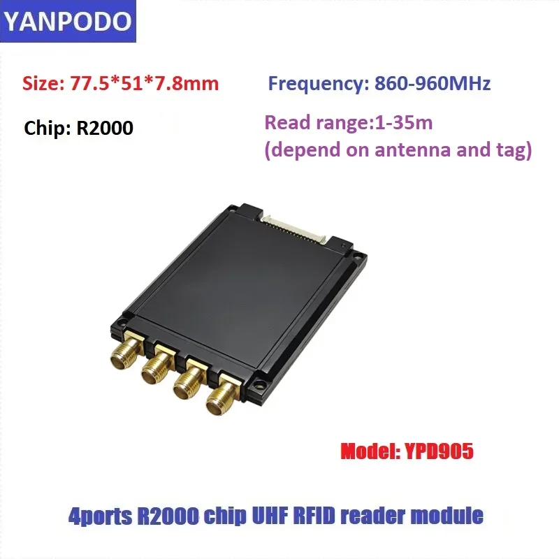 IMPINJ R2000 Long Range Passive 8ports UHF RFID Module Fixed